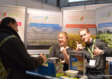 In between taking photos, there was always someone ready for a chat at the GroentenNieuws booth as well.